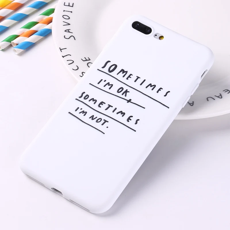 TOMOCOMO для iPhone 8, 8 Plus, X, 7, 7 Plus, приклеивающийся рисунок Memes, крутая цитата, забавные слова, Мягкий ТПУ силиконовый матовый чехол для iPhone 6, 6 S, 5
