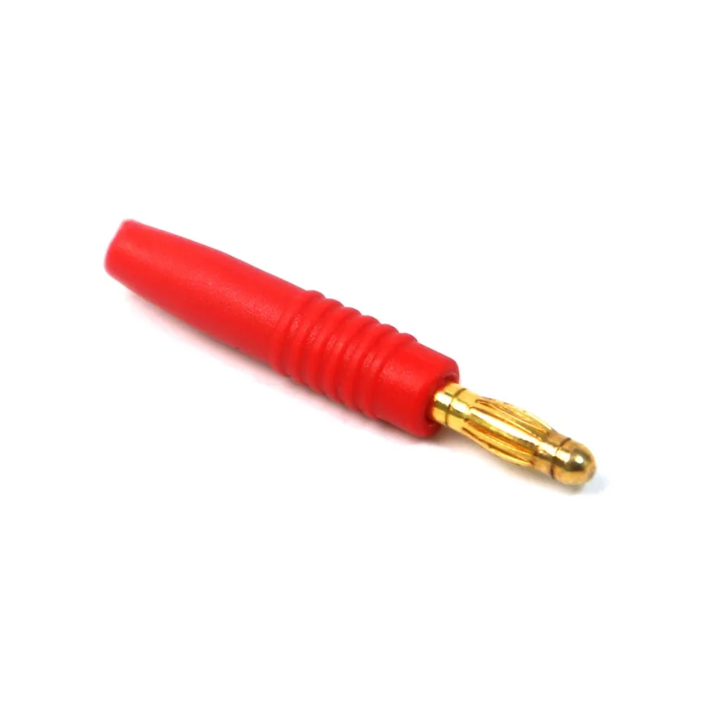Новинка 1 шт. 3 мм разъем типа банан высокопроводящий позолоченный фонариковый