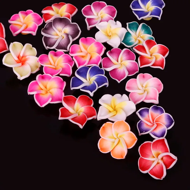 NiceBeads ручная работа мягкая полимерная глина Fimo модный цветок DIY ожерелье браслет украшение для волос изготовление ювелирных изделий и ремесло Dec