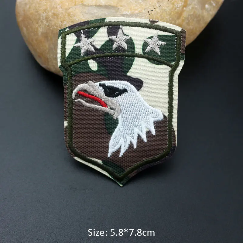 Военная эмблема, кепка, значок, камуфляж, вышитые нашивки, железо-на, для одежды, сделай сам, в полоску, аппликация, одежда, нашивки - Цвет: 16