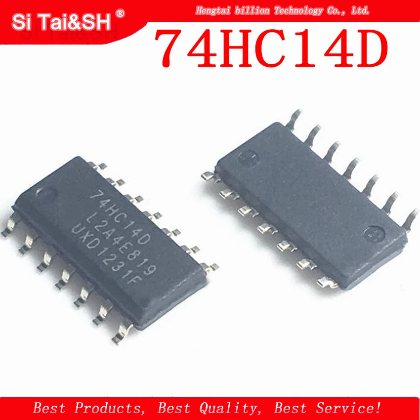 20 шт. 74HC14D SOP14 74HC14 SOP SN74HC14DR SN74HC14 SMD новый и оригинальный IC | Электронные компоненты