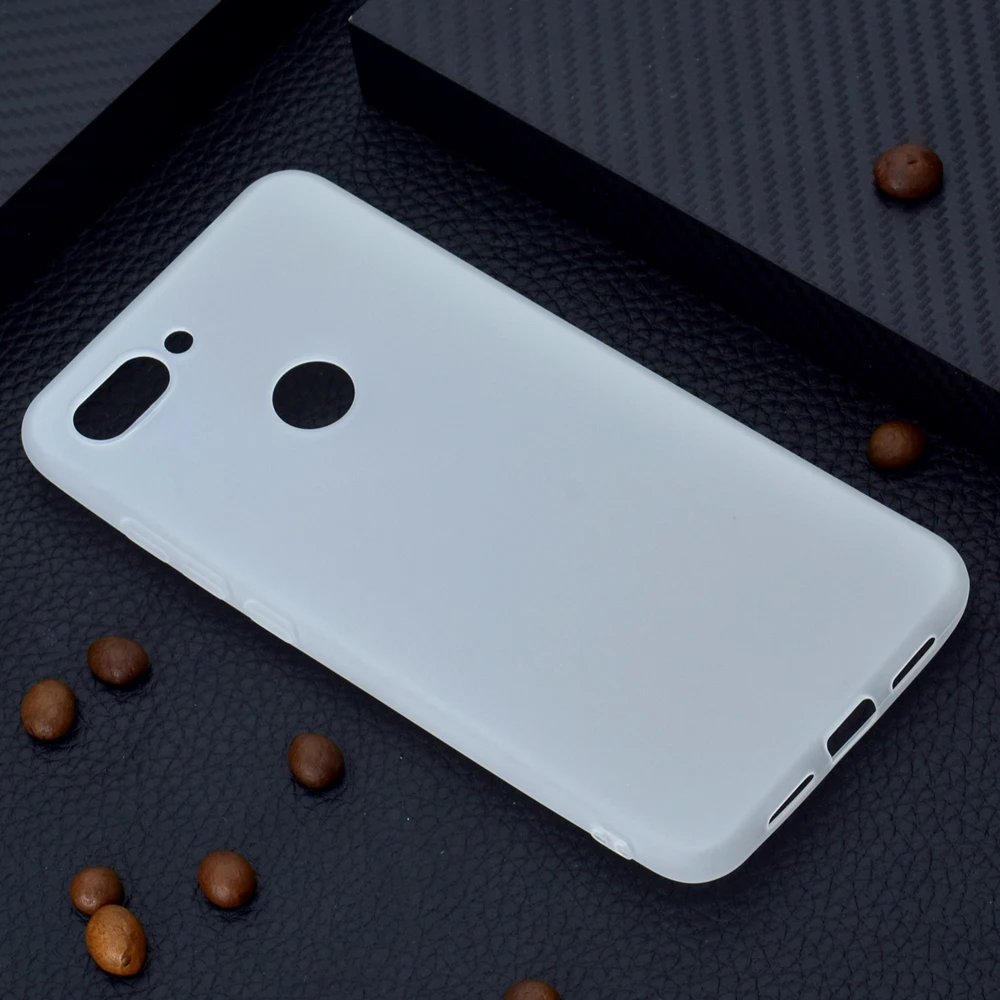 Sunjolly Solid Color Case for Xiaomi Mi8 Lite Soft TPU Silicon Pink Thin Phone Cases Cover coque fundas Mi 8 | Мобильные телефоны и