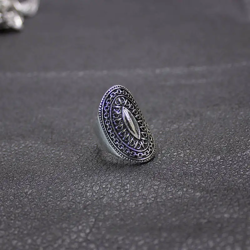 Новое поступление винтажные полые женские кольца серебряного цвета 20 шт./лот