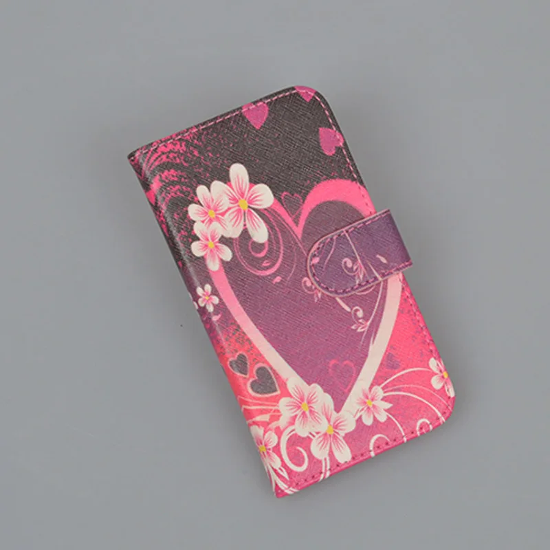 Для Leagoo Alfa 5 Case PU Кожа Люкс Симпатичные Печать Бумажник Флип стенд Крышка Телефон