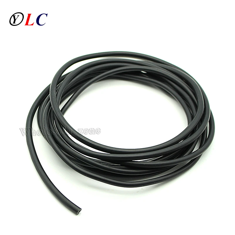 Новая черная силиконовая трубка для пищевых продуктов 8 мм 9 10 11 12 13 14 15 16 сифон