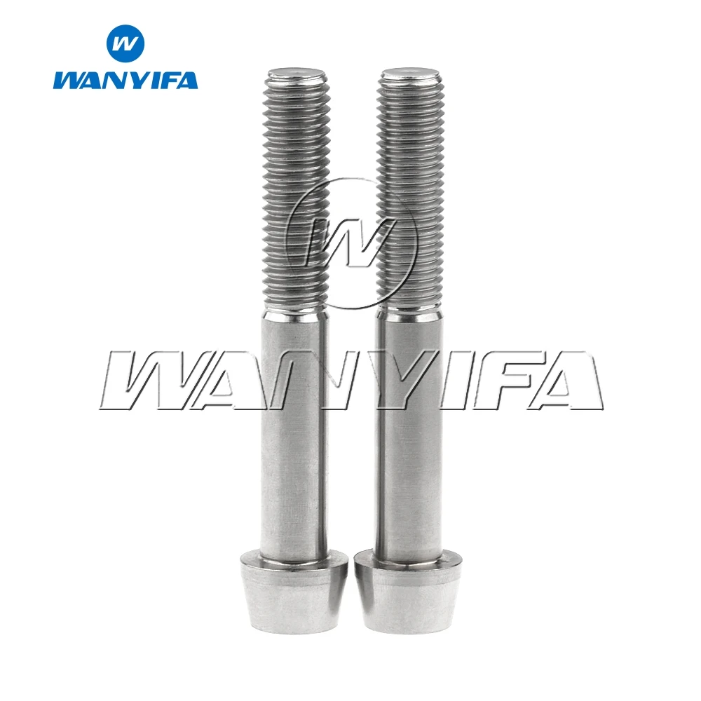 Титановый &quotwanifa&quot Ti M10x70mm 1 5 25 мм Шаг коническая головка болт для мотоцикла