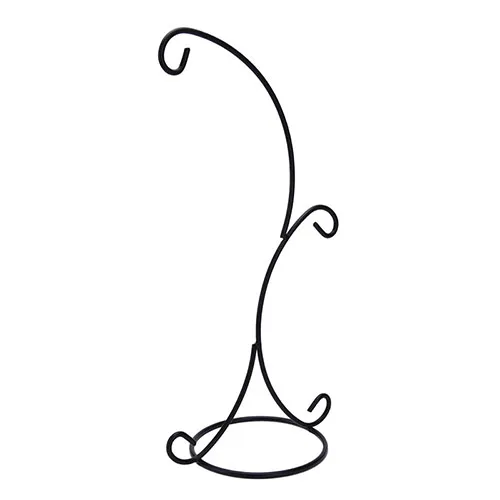 Подвесная стеклянная безделушка с 2 крючками железный держатель для украшения