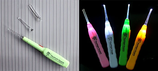 Ear spoon Cleaner with light flashlight | Мать и ребенок