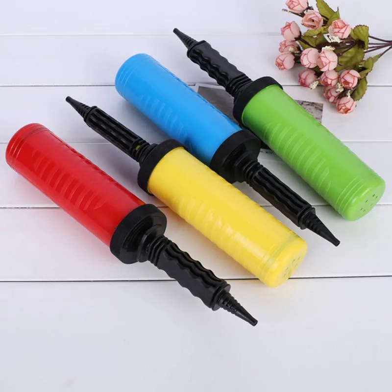 Воздушный насос Пластик ручной для накачивания воздушных шаров Надувное