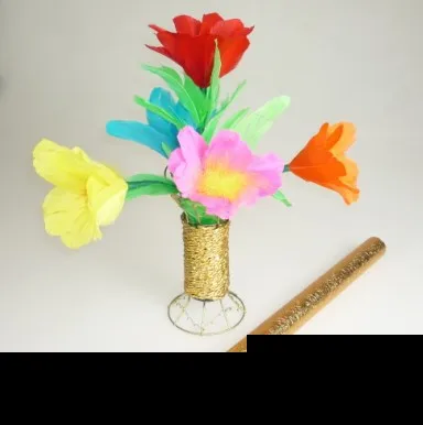 Показ букета в вазу роскошный сценический магический реквизит|magic appearing|stage magic