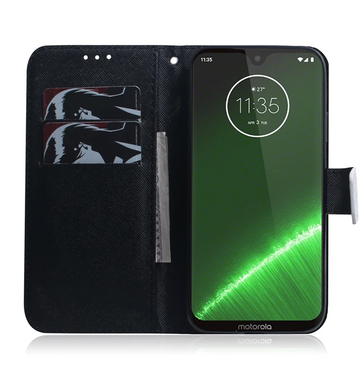 Чехол для Motorola Moto G7 Plus G7 Play G7 power чехол кожаный бумажник флип-чехол Чехол для Etui Motorola Moto G7 Plus чехол для телефона