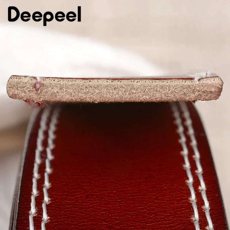 Модный высококачественный Женский кожаный ремень Deepeel простой Универсальный