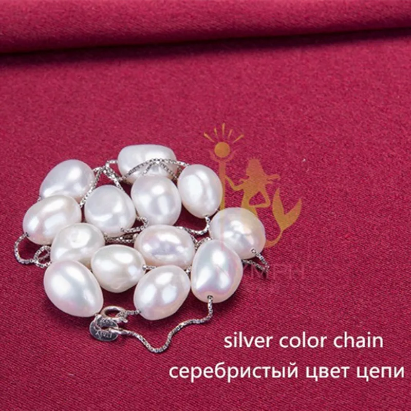 [NYMPH] ювелирные изделия из стерлингового серебра 925 пробы натурального жемчуга