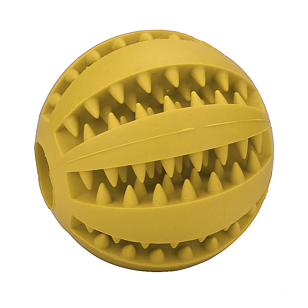 2018 TOP FUNNY Durable Non-Toxic Pet Tooth Cleaning Dog Odontoprisis Toy Balls for Training Playing Chewing 0502 | Дом и сад