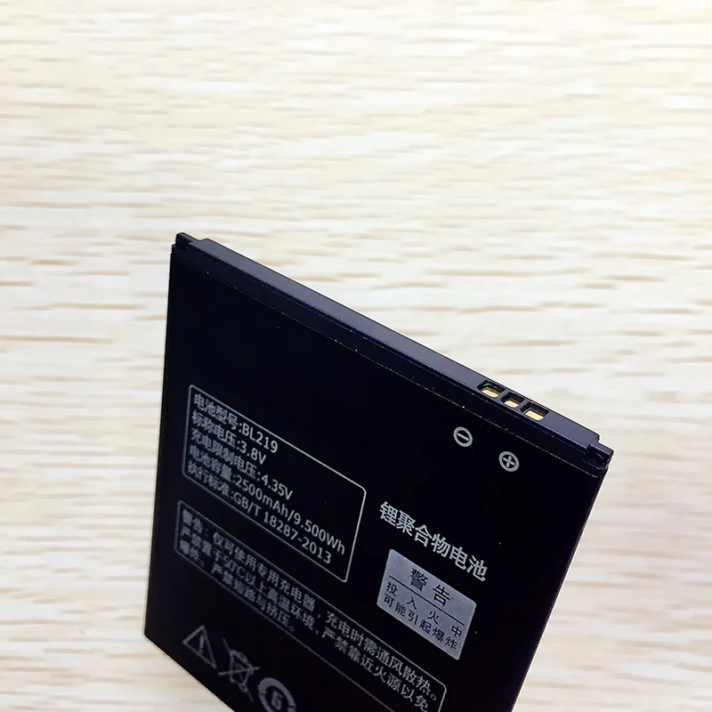 CUUSEY Новинка BL 219 BL219 батарея для lenovo A880 S856 A889 A890E S810T A850+ A916 2500 мАч мобильный телефон перезаряжаемый Расширенный