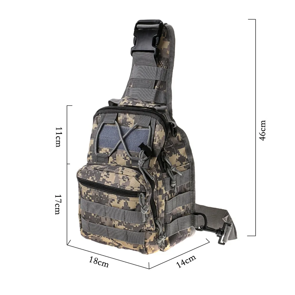 

Men Military Army Travel Messenger Chest Shoulder Bag Backpack