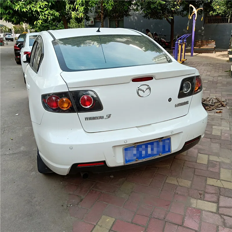 Для Mazda 3 оконный козырек Vent Оттенки Пластик дождь и блеск Защита от солнца дефлектор гвардии для Mazda 3 2006-2013 авто аксессуары 4 шт./компл