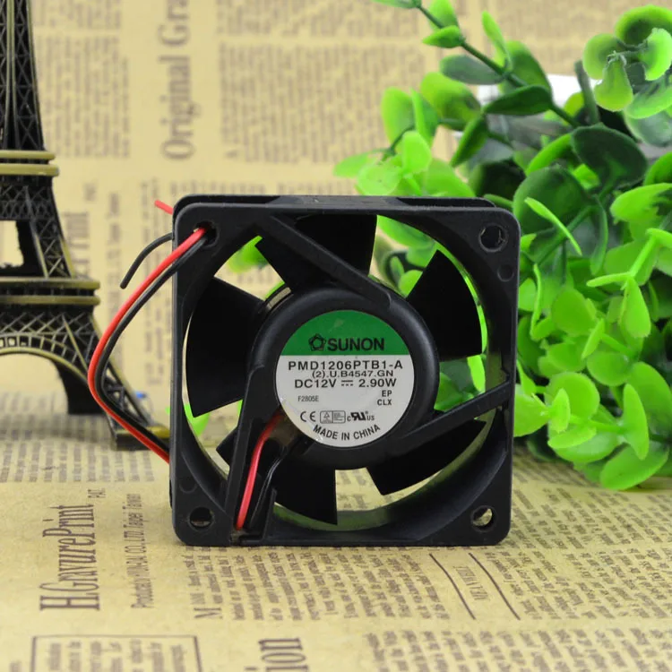 Построен SUNON PMD1206PTB1 A 6025 12V 3 9 W 6 см вентилятор охлаждения|Кулеры и системы