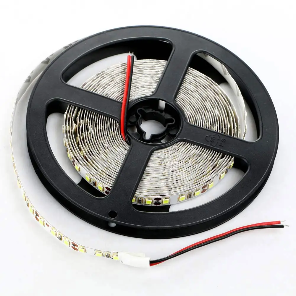 Гибкая светодиодная лента 5 м 2835 SMD 600 не водонепроницаемая Холодный/теплый белый