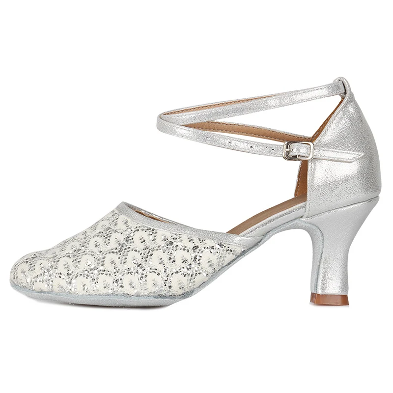 Брендовая женская обувь для латинских танцев Женская Обувь бальных Танго на