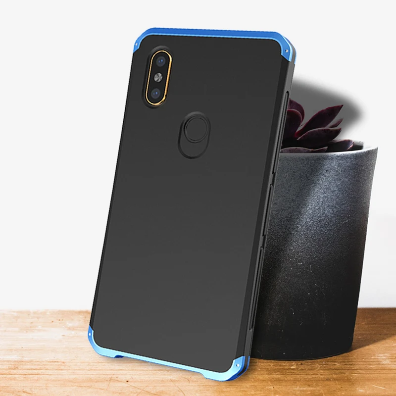 Ультратонкий металлический чехол Ollivan для Xiaomi Redmi Note 7 6 5 алюминиевая