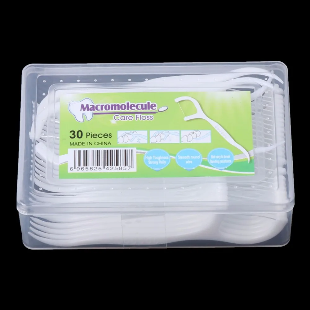 30 шт палочки здоровья чистка зубов выборка зубная нить зубочистки Уход за
