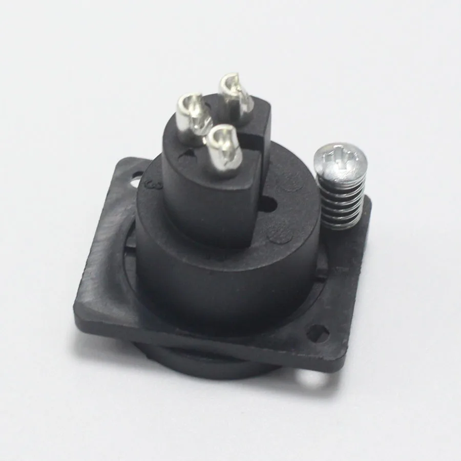 EClyxun 10 шт./лот XLR 3-контактный водонепроницаемый женский корпус панель монтажный