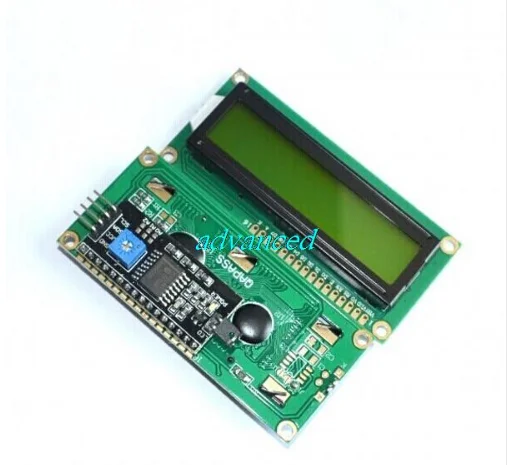 X19AGREEN Модуль ЖКД синий экран зеленый экран IIC/igc 1602 для arduino 1602 lcd UNO r3 mega2560 - Цвет: X19AGREEN