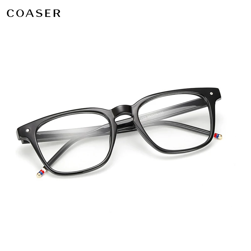 COASER, новая мода, Ретро стиль, Круглый, TR90, имитация дерева, для мужчин и женщин, оптические очки, оправа, костюм, по рецепту, близорукость, линзы, очки