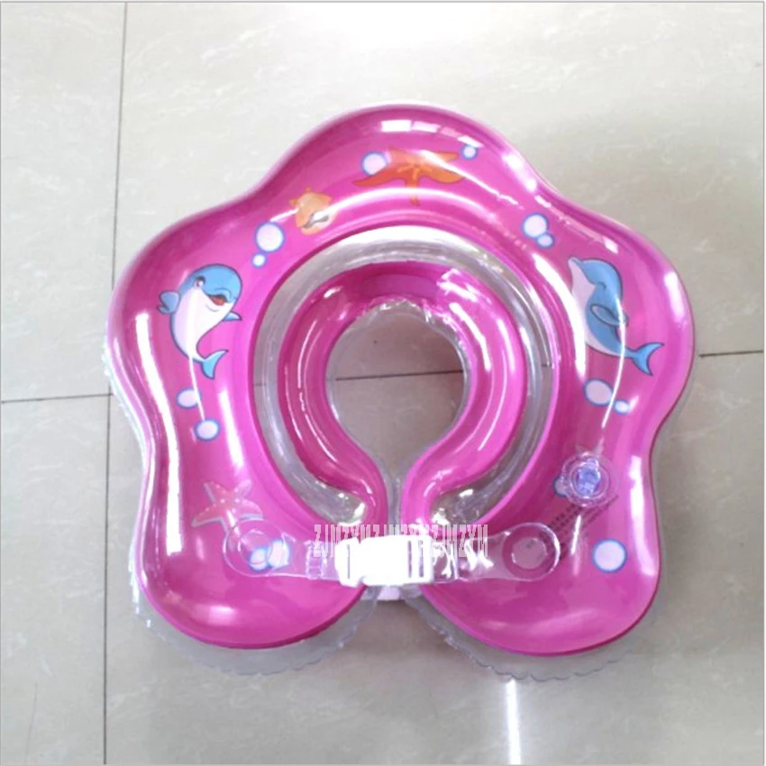 200PCS New Baby Infant Swimming Neck Float Safety Inflatable Circle Floator Toddler Shower Rings PVC Material | Спорт и развлечения