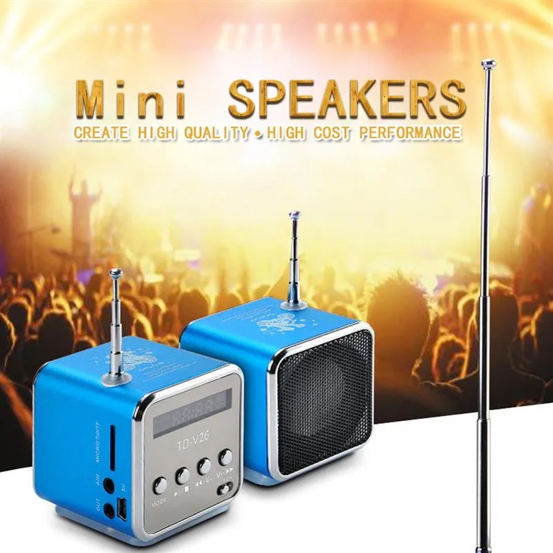 AIKEGLOBAL Hifi мультимедиа Bluetooth беспроводной портативный динамик супер бас с USB/TF/AUX/FM