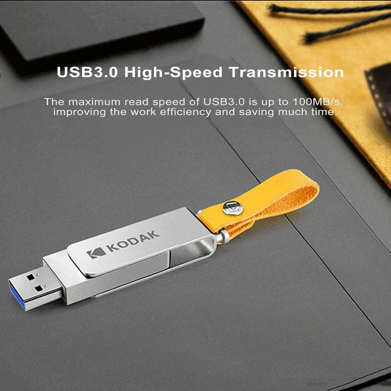 Флеш накопитель Kodak USB 256 металлическая флешка 128 ГБ 64 32 16 флэш память usb|USB