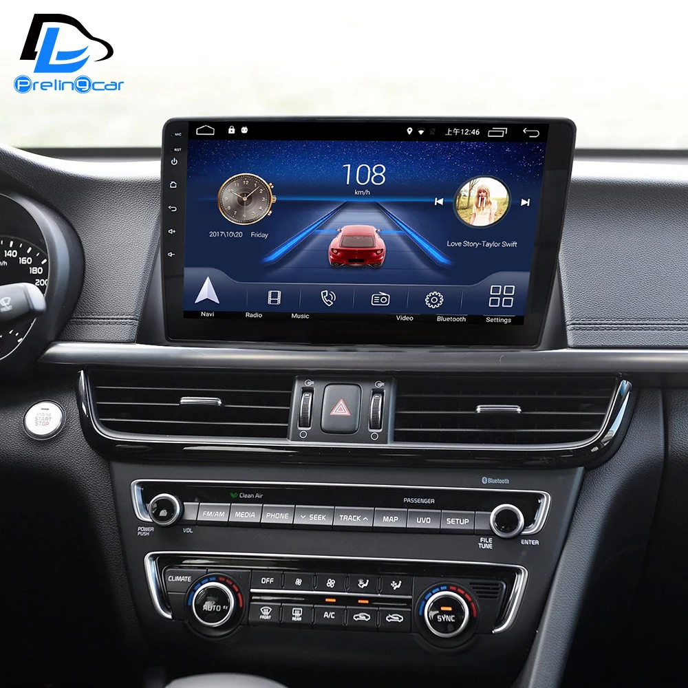 Автомагнитола Prelingcar Android 9 0 для KIA K5 optima 2016 мультимедийный видеоплеер с GPS