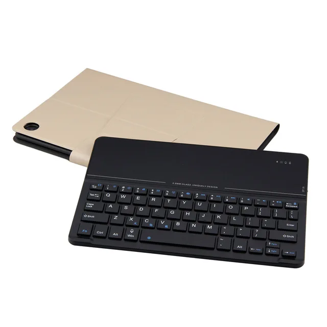 Gold Для huawei MediaPad M5 10,8/M5 10 Pro CMR-AL09 CMR-W09 Bluetooth клавиатура портфель Фолио из искусственной кожи чехол - Цвет: Gold