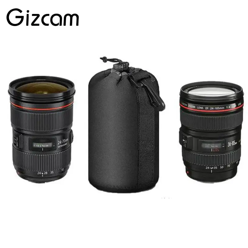 Gizcam неопреновый DSLR SLR объектив для камеры чехол хранения сумка размер S|neoprene dslr|dslr