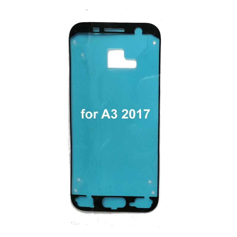 10 шт. предварительно вырезанная рамка Клейкая лента для Samsung Galaxy A3 A5 A7 2017 ЖК экран