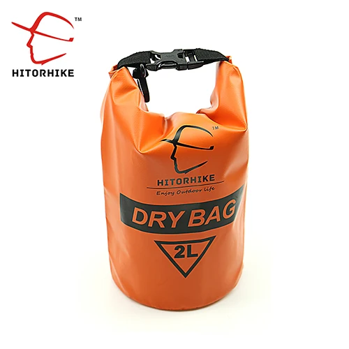 Orange Hitorhike водонепроницаемая сумка 2L дорожная легкая сухая сумка Сумка Кемпинг лодки каяк рафтинг каноэ мешок для плавания материал воздушная сумка - Цвет: Orange