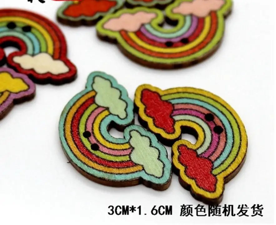20 шт. фотообои с двумя отверстиями|2 hole wooden buttons|craft scrapbookwooden buttons |