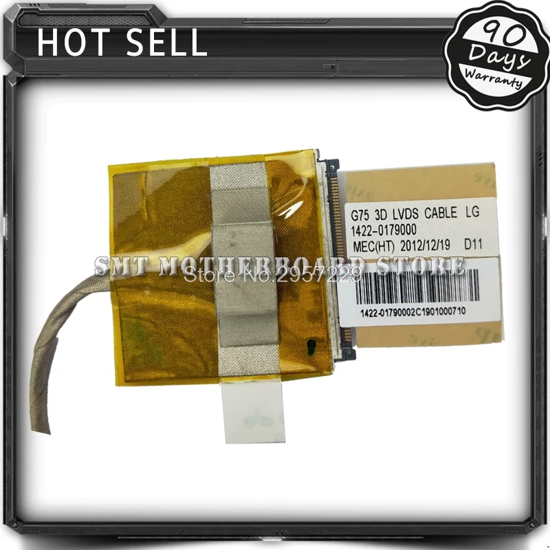 Оригинальный LVDS/LED/LCD видео гибкий кабель для For Asus G750 G750J G750JH G750JM G750JS G750JX G750JW G750JY 3D
