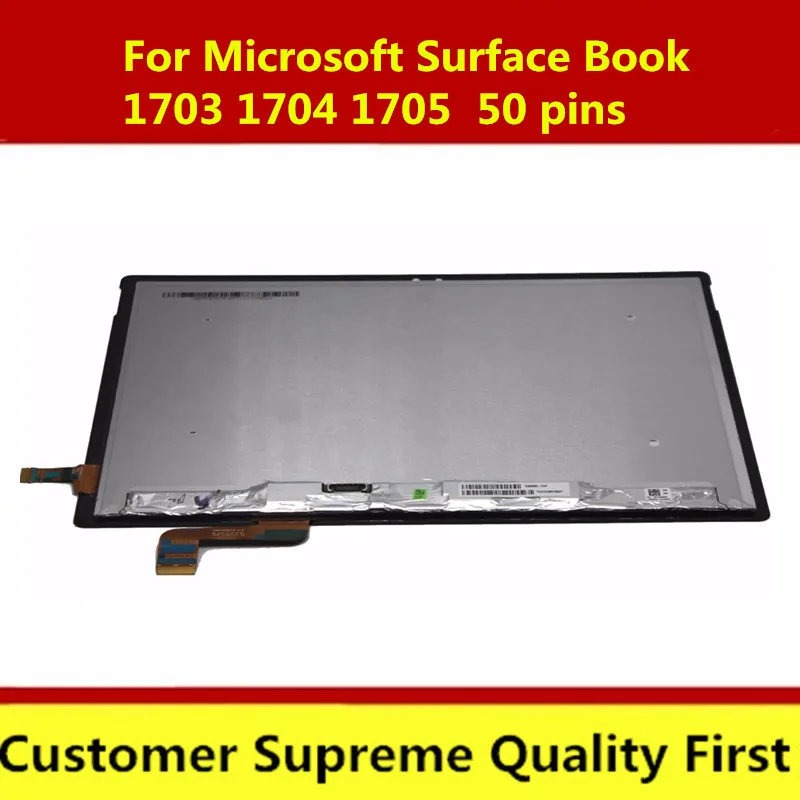 Новый сенсорный экран для Microsoft Surface Book 1704 ЖК дисплей дигитайзер в сборе запасная