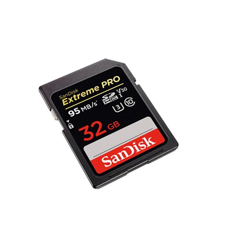 100% Оригинал SanDisk Extreme PRO SDHC SDXC UHS-I 32 Гб высокоскоростная карта памяти C10 SD камера