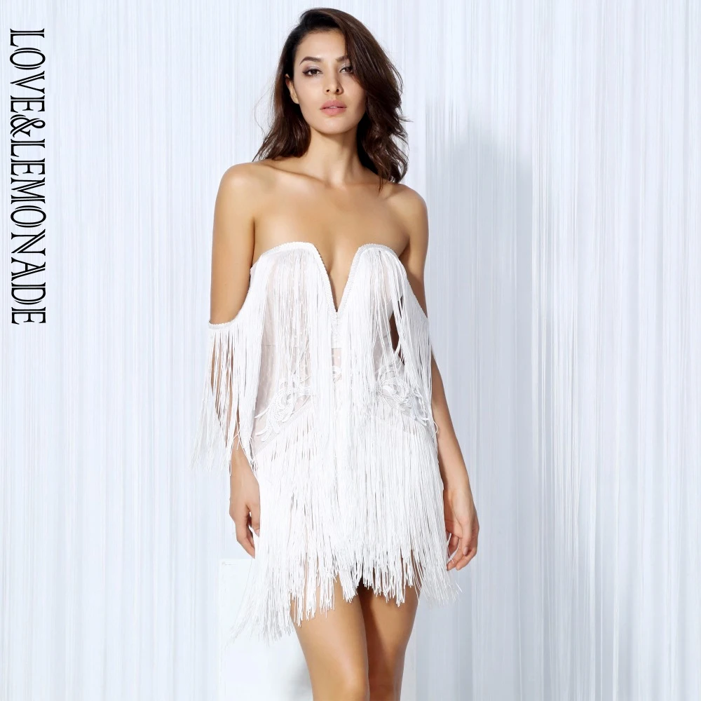 Love & Lemonade белые кружевные цельнокроеные обтягивающие платья LM0088|dress dress dress|dress