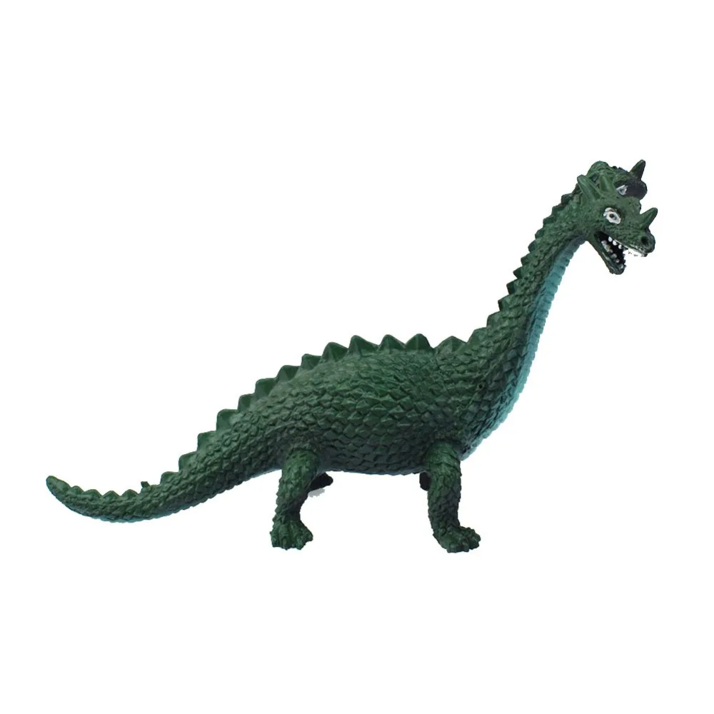 Модель игрушки Gojira двухголовый дракон модель монстра пластиковая динозавра