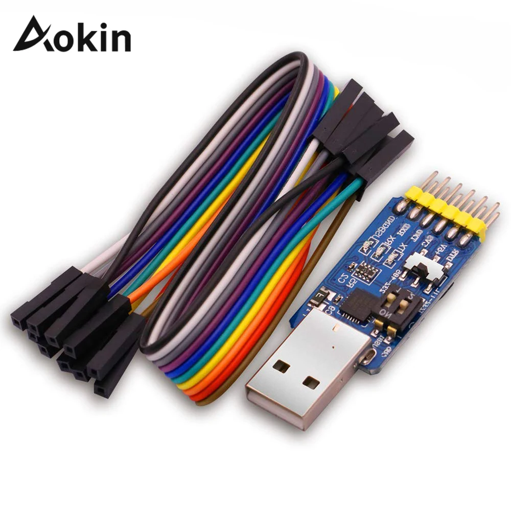 USB CP2102 в TTL RS232 RS485 взаимное преобразование 6 1 модуль преобразования с Windows 7 8