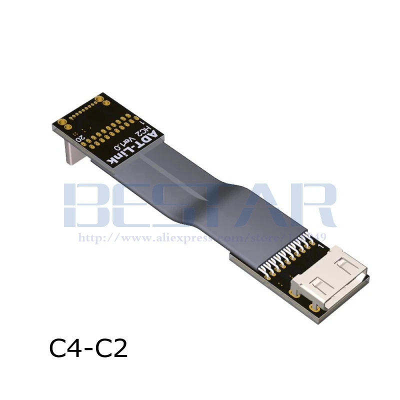 C4 C мини HDMI экранированный FPV кабель 2 0 тип женский 4K 60Hz FPC плоский для Бесщеточный