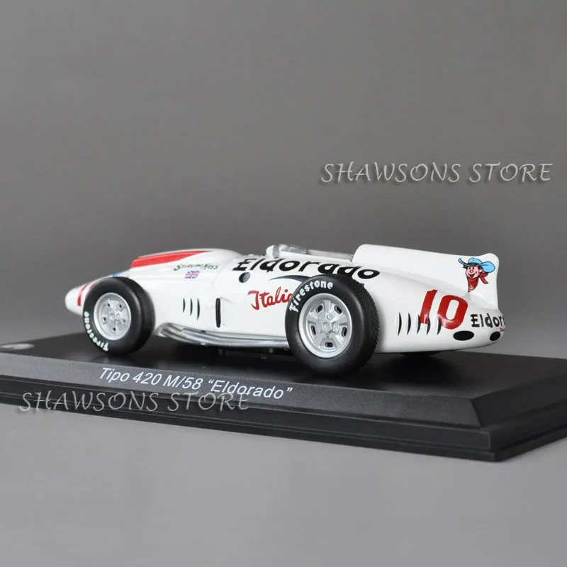 LEO Models Toys 1:43 винтажный гоночный автомобиль Maserati Tipo 420 м/58 Эльдорадо реплики коллекции