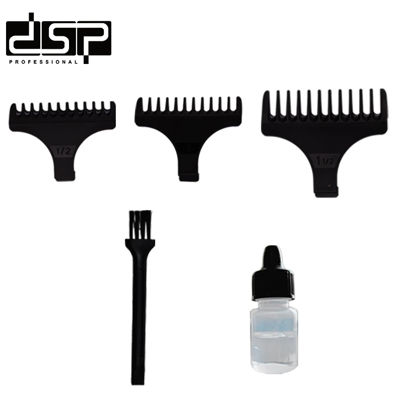 DSP Professional Salon Haircut Hair Clipper hair trimmer Mute Rechargeable USB Portable Efficient 220-240v 50/60Hz | Бытовая техника