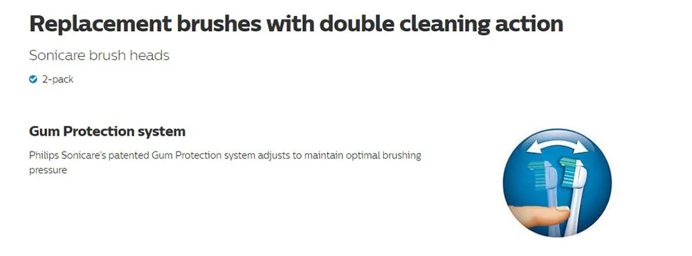 Philips Sensiftlex Sonicare насадки для электрической зубной щетки HX2012 для HX1610 HX1620 HX1630 серии