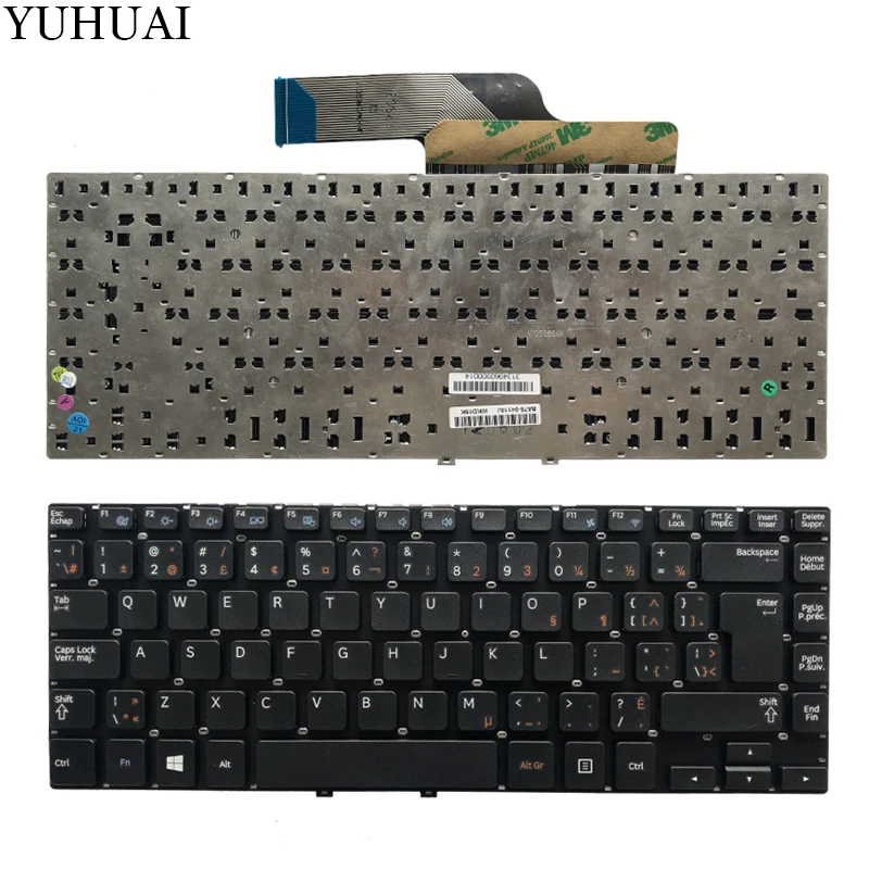 Канадский Французский клавиатура для samsung 355V4C 350V4C NP355V4C NP350V4C CF Клавиатура для ноутбука