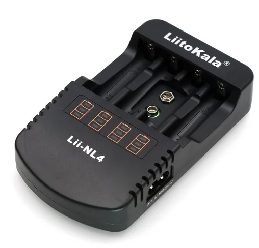 2019 Liitokala 18650 зарядное устройство Lii NL4 перезаряжаемые 1 2 в AA/AAA батареи NiMH 9